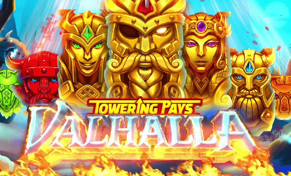 In collaboration with ReelPlay, Yggdrasil introduces the new online slot game Towering Pays Valhalla.